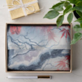 Winter Rode Kardinaal Vogel Tissuepapier (Geschenk)