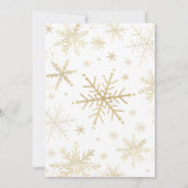 Winter Rode Vrachtwagen Baby shower Kaart (Achterkant)