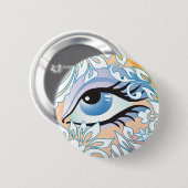 Winter Ronde Button 5,7 Cm (Voorkant /achterkant)