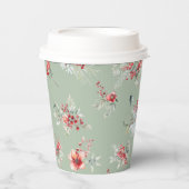 Winter rood en groen Vrijgezellenfeest Papieren Bekers (Voorkant)