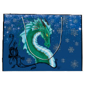 Winter Roos Dragon Groot Cadeauzakje (Achterkant)