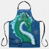 Winter Roos Dragon Schort (Voorkant)