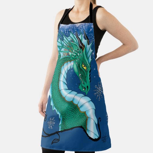 Winter Roos Dragon Schort (Insitu)