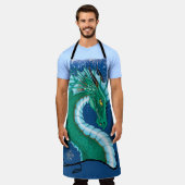 Winter Roos Dragon Schort (Gedragen)