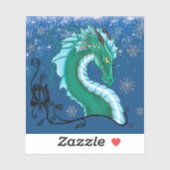 Winter Roos Dragon Sticker (Vel)