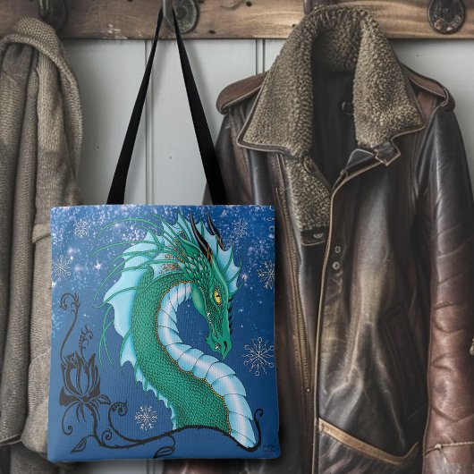 Winter Roos Dragon Tote Bag