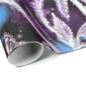 Winter Roos en Butterflies - prachtig Cadeaupapier (Rol Hoek)