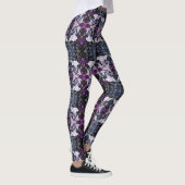 Winter Roos en Vlinder Leggings (Rechts)
