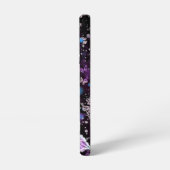 Winter Roos en Vlinders Samsung Galaxy Hoesje (Linkerkant)