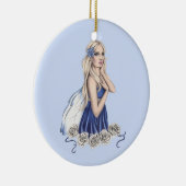 Winter Roos Fairy Ornament (Rechts)