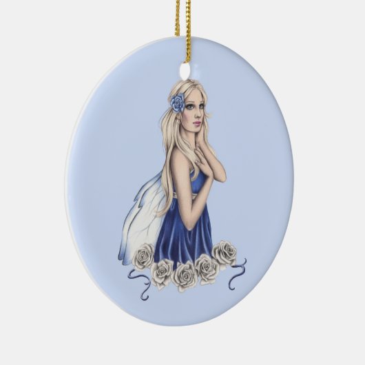 Winter Roos Fairy Ornament (Rechts)