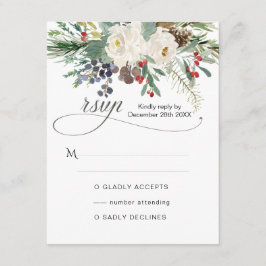 Winter Roos Pinery 2 RSVP Informatiekaartje