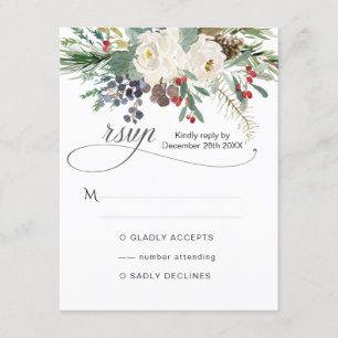 Winter Roos Pinery 2 RSVP Informatiekaartje