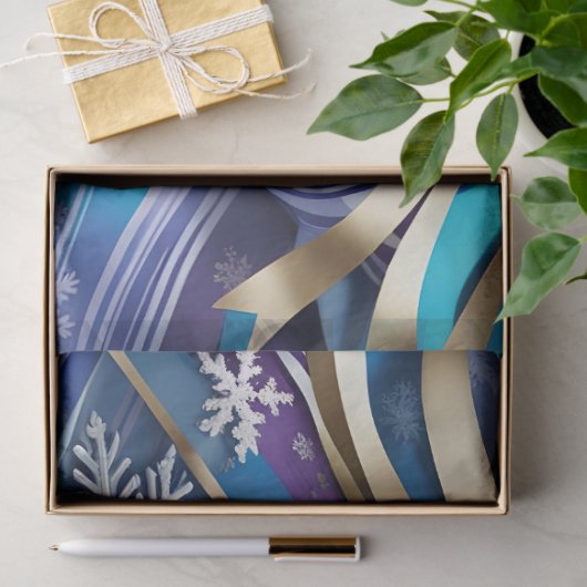 winter royal elegance tissue tissuepapier (Geschenk)