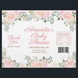 Winter Roze Sneeuwvlok Bloem Zak Wrapper Flyer<br><div class="desc">Winter Roze Sneeuwvlok Bloem Zak Wrapper</div>