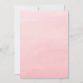 Winter Roze Sneeuwvlok Verjaardag Kaart (Achterkant)