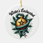 Winter’s Enchanted - Mystical Holiday Ornament (Achterkant)