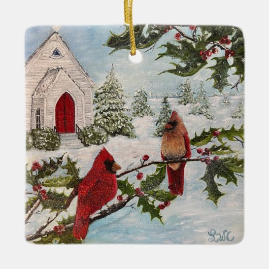 Winter’s Peace 2023 Ornament (Voorkant)