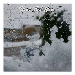 Winter’s Touch Glossy Poster