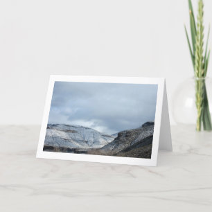 Winter - Sacramento-bergen Feestdagen Kaart