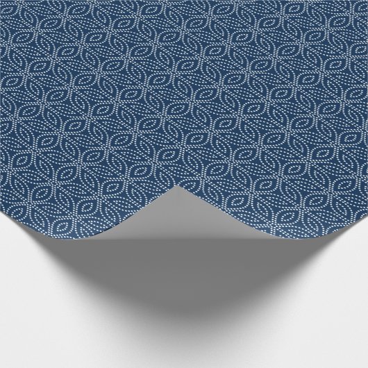 Winter Sacred Geometry Pattern  Cadeaupapier (Hoek)