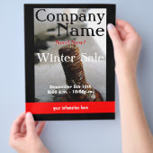 Winter Sale Flyer (Hand)