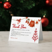 Winter Santa  Bedankkaart