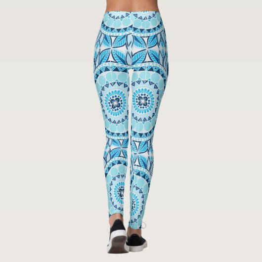 Winter Sason Mandala Leggings (Achterkant)