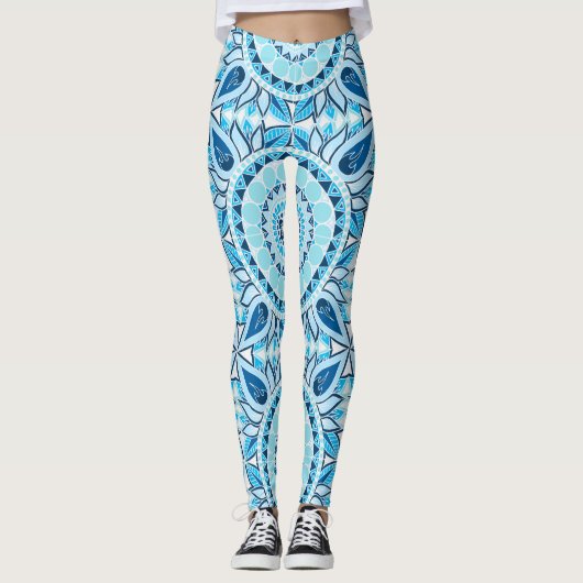 Winter Sason Mandala Leggings (Voorkant)