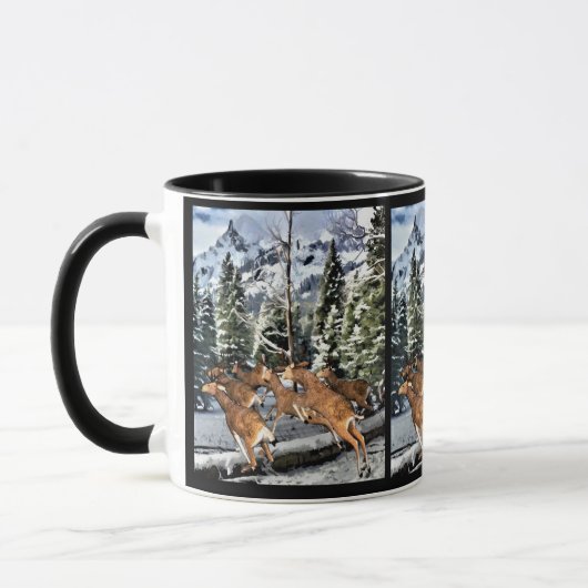 Winter Sason Rocky Mountain Mule Deer Mok (Links)