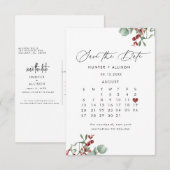 Winter Save the Date (Voorkant / Achterkant)