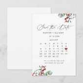 Winter Save the Date (Voorkant / Achterkant)