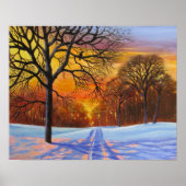 Winter Scape/Poster Poster (Voorkant)