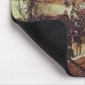 Winter Scene, 16e eeuw Muismat (Hoek)