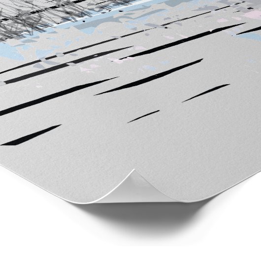 Winter Scene 1 Poster (Hoek)