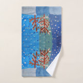 Winter Scene Bad Handdoek (Handdoek)