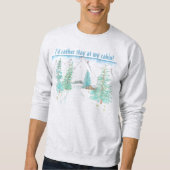Winter Scene Basic Sweatshirt (Voorkant)