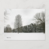 Winter Scene Briefkaart (Voorkant)