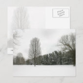 Winter Scene Briefkaart (Voorkant / Achterkant)
