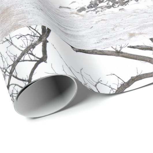 Winter Scene Cadeaupapier (Rol Hoek)