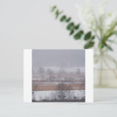 Winter Scene Cades Cove Great Smoky Mountains Briefkaart (Staand voorkant)
