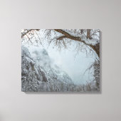 Winter Scene Canvas Afdruk (Voorkant)