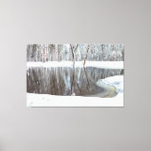 Winter Scene Canvas Afdruk (Voorkant)