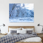 Winter Scene Canvas Afdruk (Insitu (Slaapkamer))