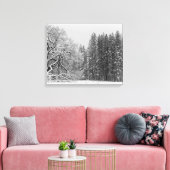 Winter Scene Canvas Afdruk (Insitu (Woonkamer))