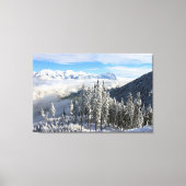 Winter Scene Canvas Afdruk (Voorkant)