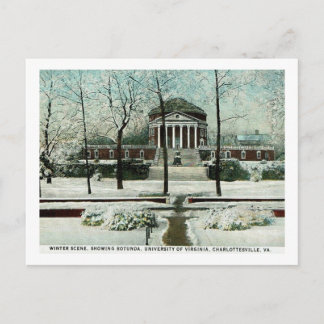 Winter Scene, Charlottesville VA, Briefkaart