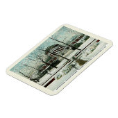 Winter Scene, Charlottesville VA, stijl Magneet (Linkerzijde)