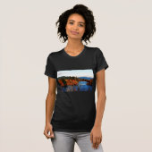 Winter Scene Columbia Gorge T-shirt (Voorkant volledig)