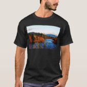 Winter Scene Columbia Gorge T-shirt (Voorkant)